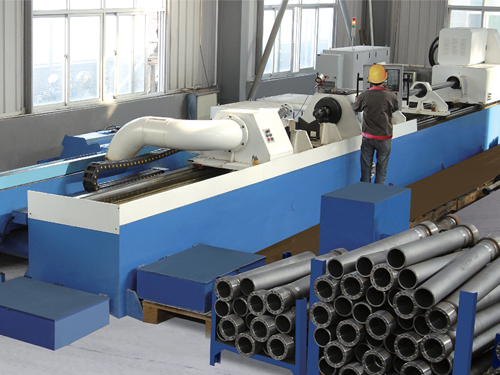 Cylinder inner bore skiving and roll finishing machine
